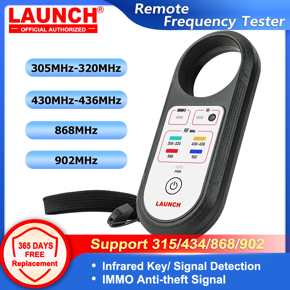 LAUNCH Remote Frequency Tester RF and infrared detector
