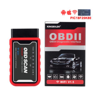 KINGBOLEN ELM327 WiFi OBD2 diagnostic adapter with retail box