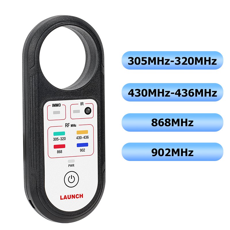 2 LAUNCH automotive key frequency tester