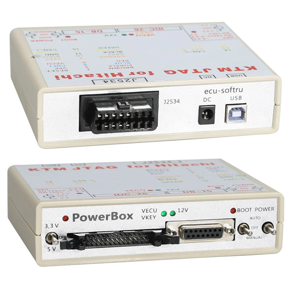 2 PowerBox ECU Programmer for KTMFlash J2534 with adapters