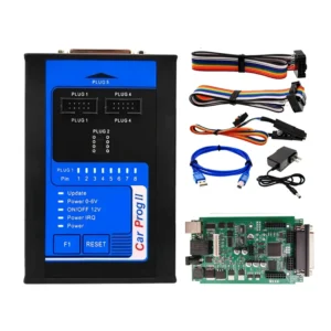 CarProg II Full Set ECU EEPROM programmer with cables and power adapter