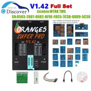 Orange5 V1.42 Programmer Clone Full Set with adapters