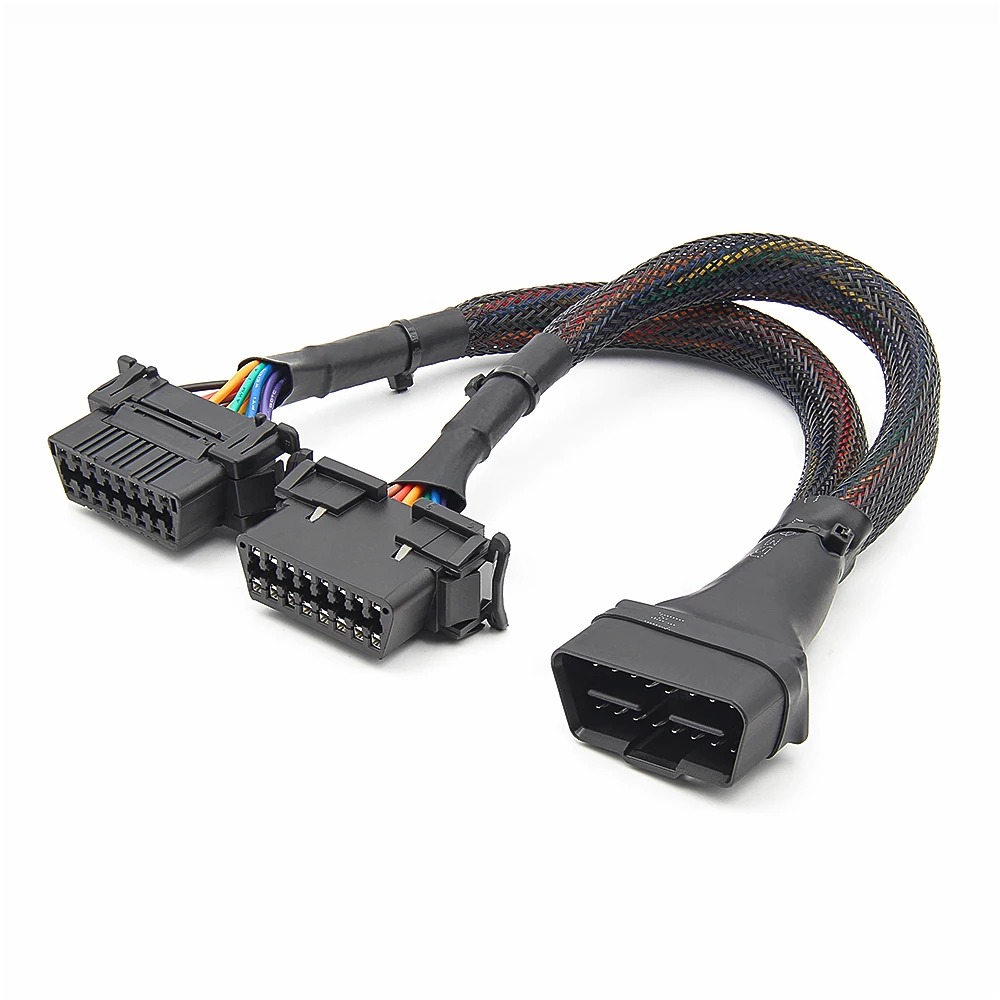 main image 6 One male to two female automotive OBD2 cable