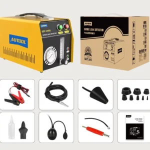 AUTOOL SDT205S automotive smoke leak detector with air pump