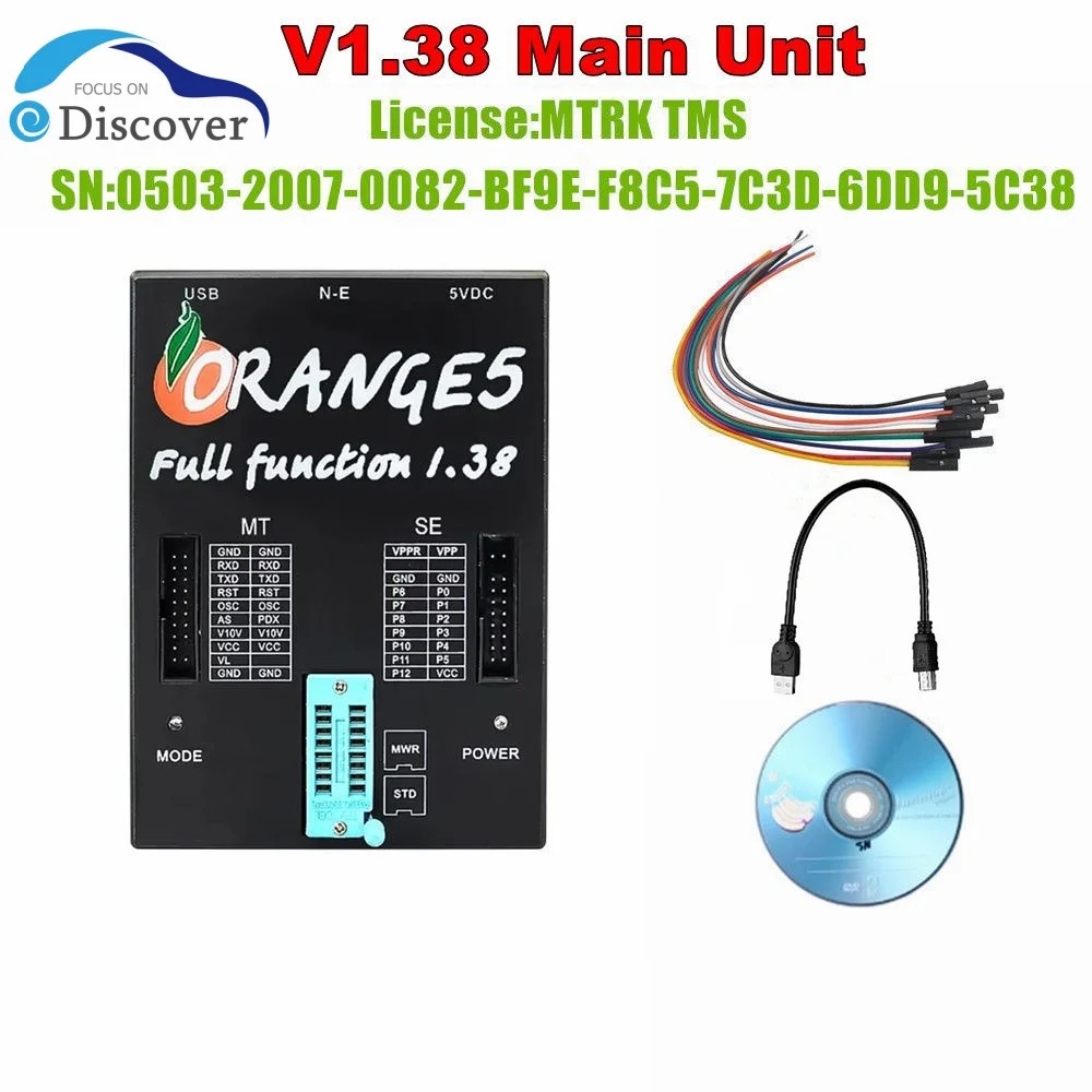 main image 7 Orange5 programmer SOIC clips and wiring leads