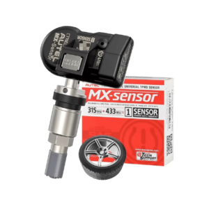 Autel MX-Sensor 2-in-1 TPMS sensor with rubber valve stem